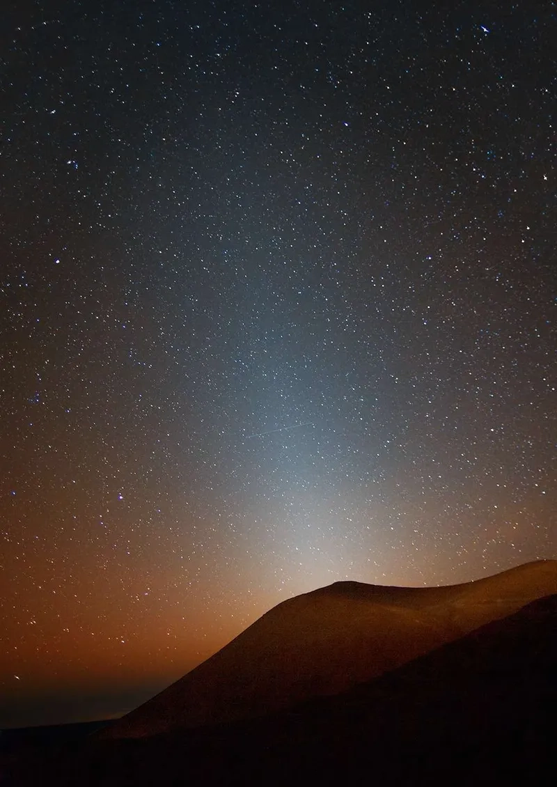 Kỹ thuật chụp Zodiacal Light phơi sáng dài