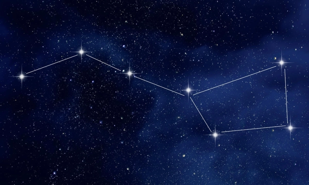 Hình ảnh chòm sao tiên nữ andromeda lấp lánh huyền ảo