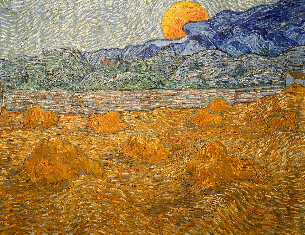 Bầu trời đêm với thiên văn trong tác phẩm Van Gogh