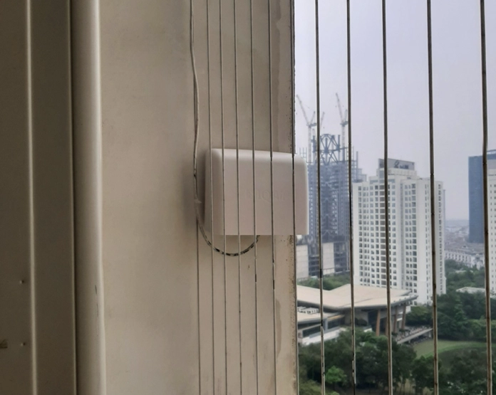 Chất lượng không khí Hà Nội hiển thị trên trạm đo