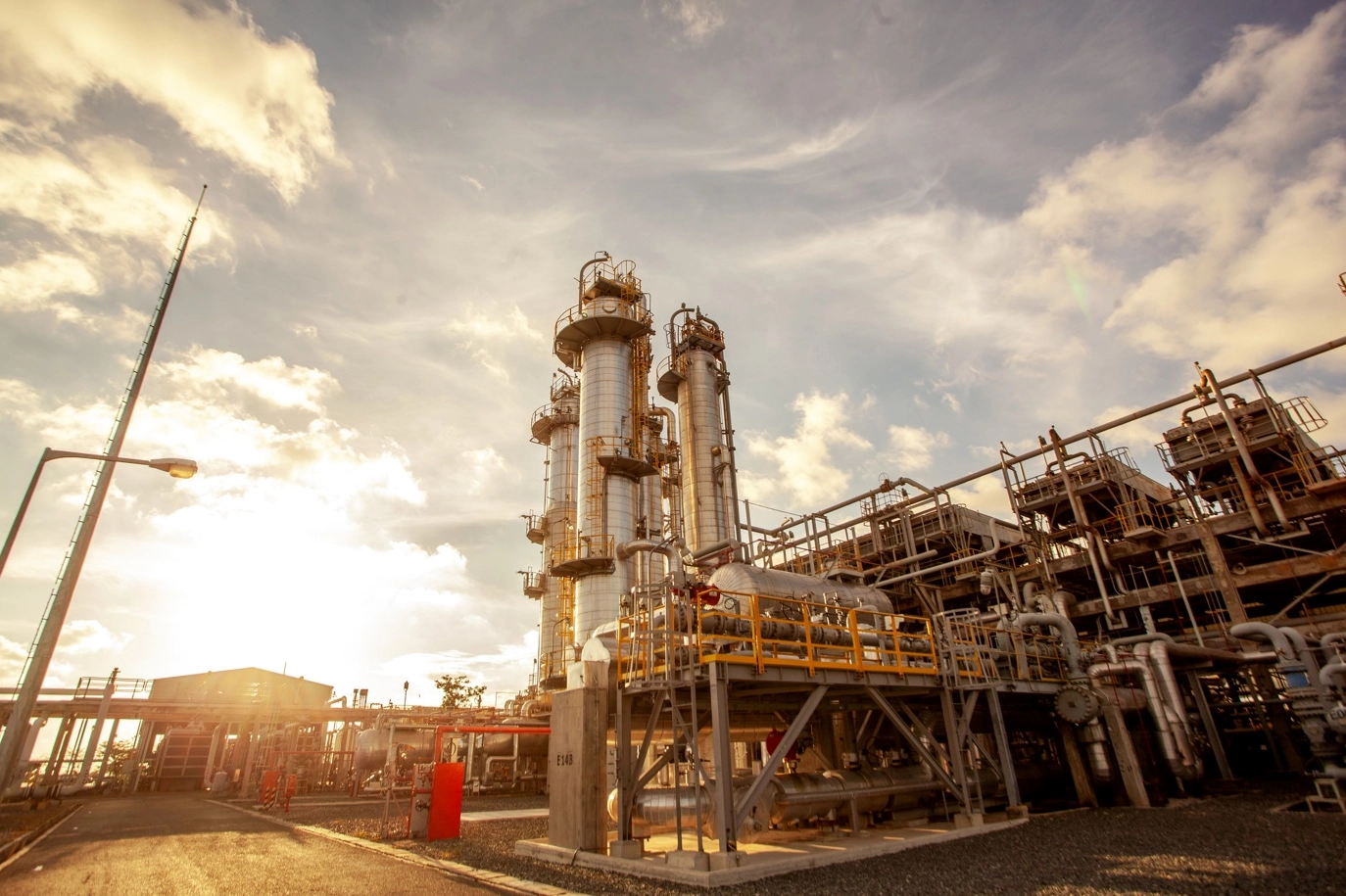 Nhà máy xử lý khí Dinh Cố của PV GAS