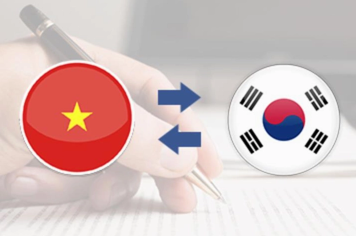 Phiên dịch tiếng Hàn Quốc minh họa khái niệm bức xạ mặt trời