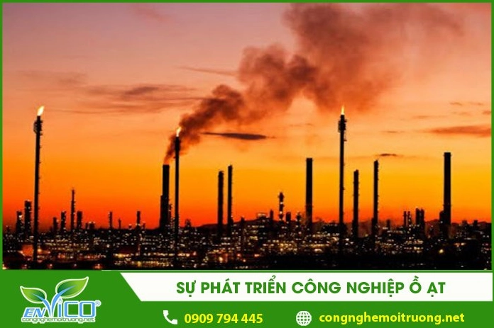 Sự phát triển công nghiệp góp phần nóng lên toàn cầu