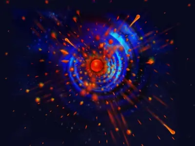 1000+ Hình ảnh mô phỏng vụ nổ Big Bang và sự giãn nở