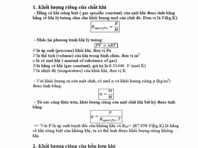 Không khí có trọng lượng không sự thật khoa học