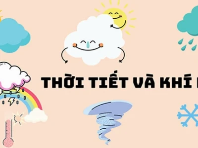 Thời tiết là gì bản chất khí quyển Trái Đất